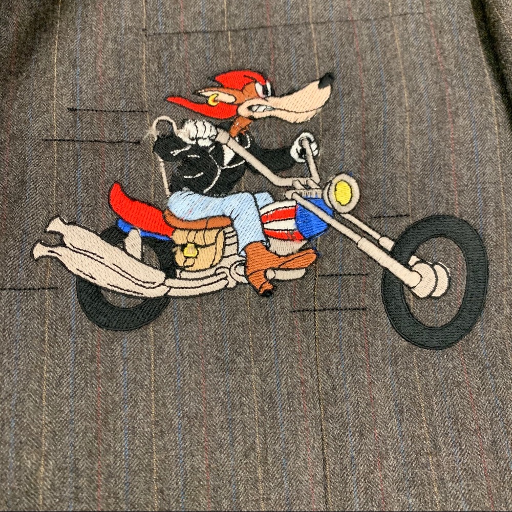 Vintage Too Cute Guetta Brothers Wool Blazer